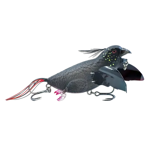 Chasebaits The Smuggler 65 Col 04 Black Cockatoo