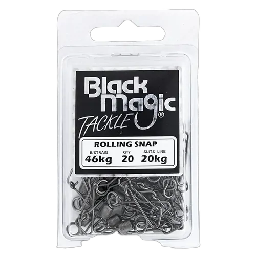 Black Magic 20KG Rolling/Snap Swivel Eco (46KG BS) Economy Pack