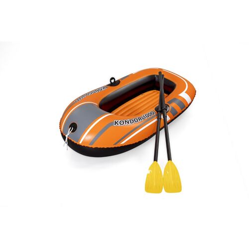 Supex Single Seat Boat Set With Oars