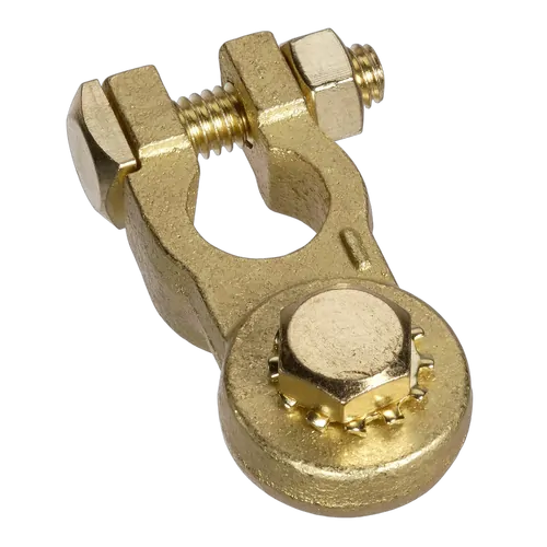 Projecta Heavy Duty Bolt Brass Battery Negative Terminal (Blister 1)