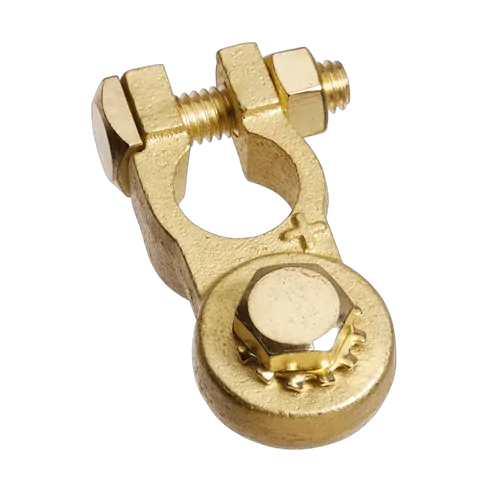 Projecta Heavy Duty Bolt Brass Battery Positive Terminal (Box 10)