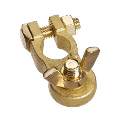 Projecta Heavy Duty Wingnut Brass Battery Positive Terminal (Box 10)