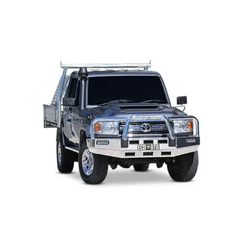 ECB Big Tube Bar to Suit Toyota Landcruiser 79 Series Single Cab 11/16-08/23 Polished
