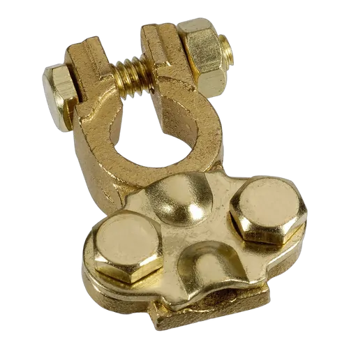 Projecta Positive Brass Battery Terminal Suits Small Japanese Battery (Blister 1)