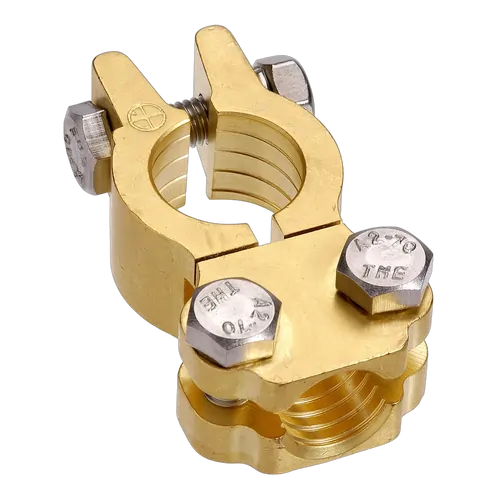 Projecta Forged Brass Heavy Duty Saddle Positive Terminal (Bag Of 10)