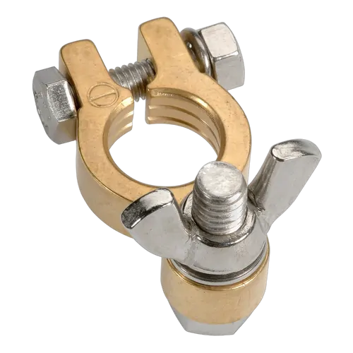 Projecta Forged Brass Wingnut Negative Terminal (Blister 1)