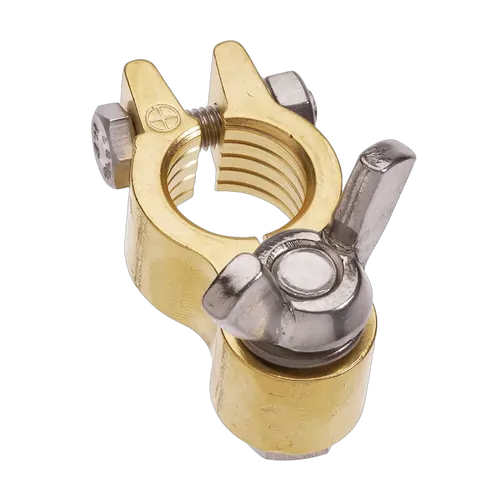 Projecta Forged Brass Heavy Duty Wingnut Positive Terminal (Bag Of 10)