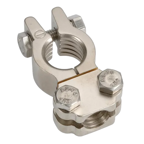 Projecta Satin Forged Brass Heavy Duty Saddle - Negative Terminal (Blister 1)