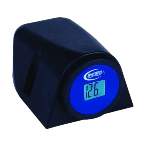 Baintech DC 12 Volt LCD Meter Surface Mount Single