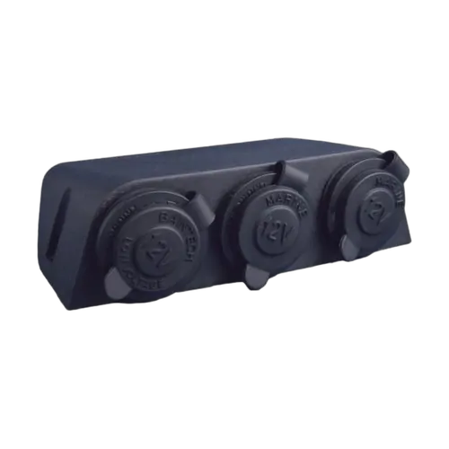 Baintech Surface Mount Triple (Engel + 2 x Cigarette Sockets)