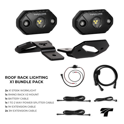 X1 Roof Rack Lighting - Small Bundle Pack