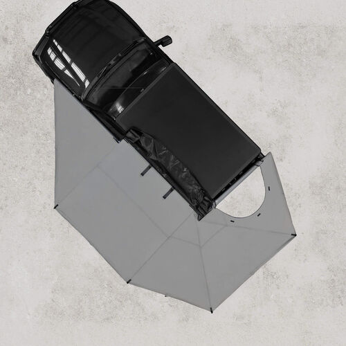 Bushwakka Darkness Awning w/ D-Zip LHS - Grey Canvas Standard Lights