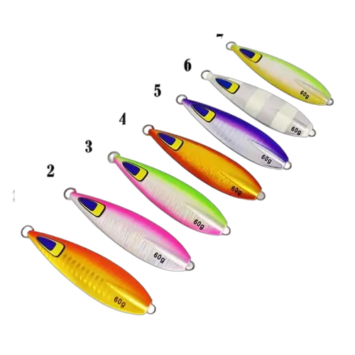 Slow Pitch Jig 60grm Purple/Silver - King (5)