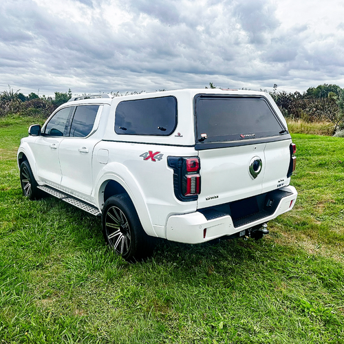 Crown Canopy To Suit Gw Alpha 24+ (Dual Cab)- Liftup Windows On Both Sides