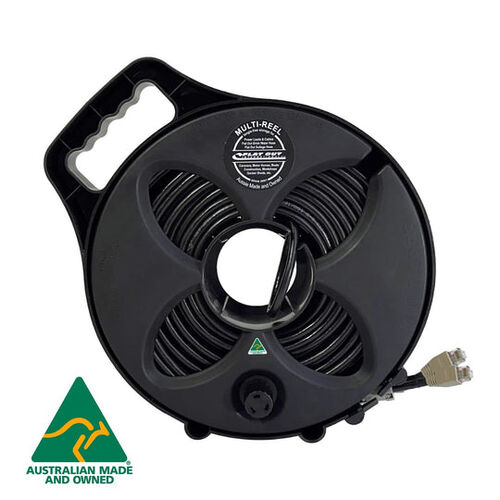 Flat Out Starlink Replacement Cable on Compact Multi-Reel 25m