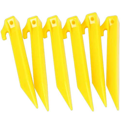 Wildtrak Tent Pegs Plastic 180Mm 6Pk Ac Cc0023