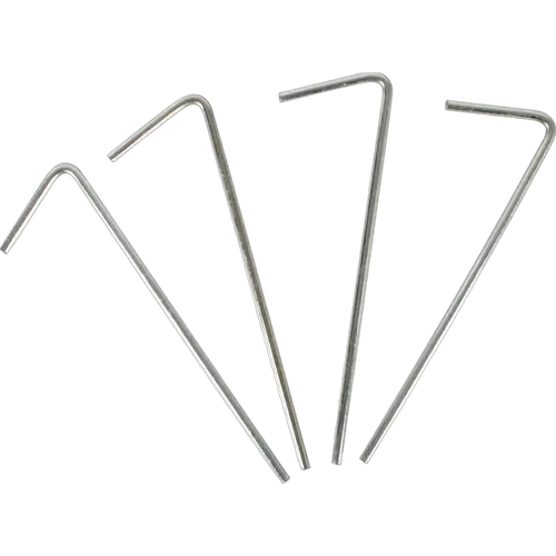 Wildtrak Tent Pegs Steel 23Cmx5Mm 10Pk Ac Cc1002