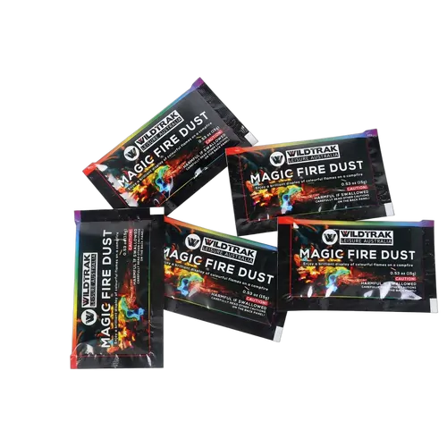 Wildtrak Magic Colour Fire Flame 15G In Counter Display