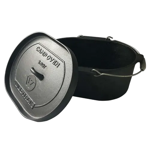 Wildtrak Camp Oven Oval 9.5Qt 38 X 27 X 17Cm