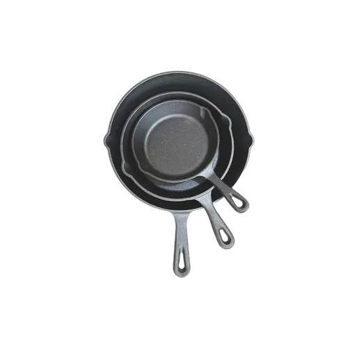 Wildtrak Cast Iron Frying Pan Set 4.2Kg 10 X 8 X 7Cm