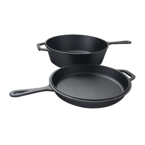 Wildtrak Cast Iron Combo Cooker 3.2 Qrt 26 X 8Cm