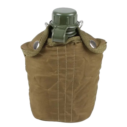 Wildtrak Canteen Army Green 1Qt With Cover Ac Cc1011