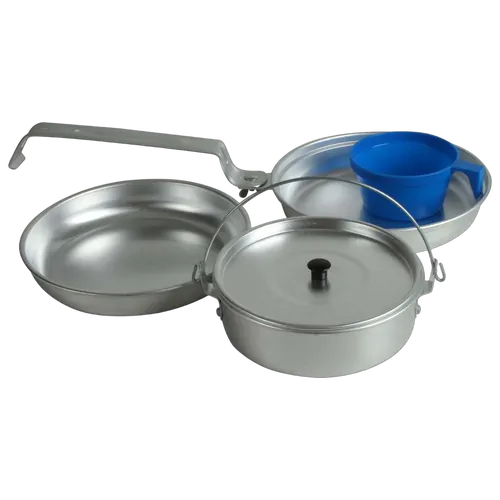 Wildtrak Aluminium Mess Kit 1 Person
