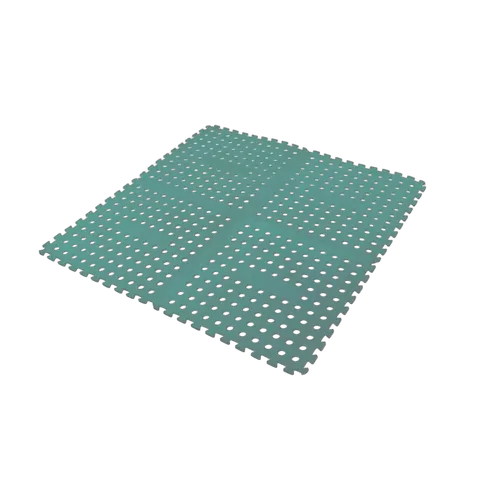 Wildtrak Foam Floor Mats 4Pk Green 600 X 600Mm Cc3004