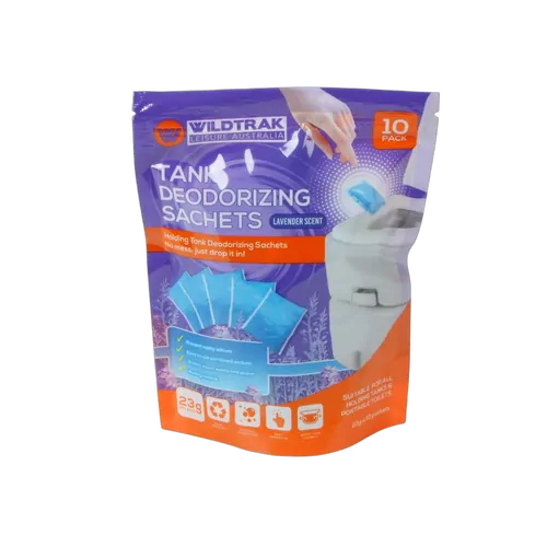 Wildtrak Portable Toilet Deodorising Sachets 10Pk X 23G