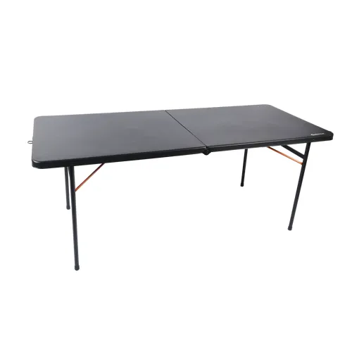 Wildtrak Table 182Cm Bi Fold Black