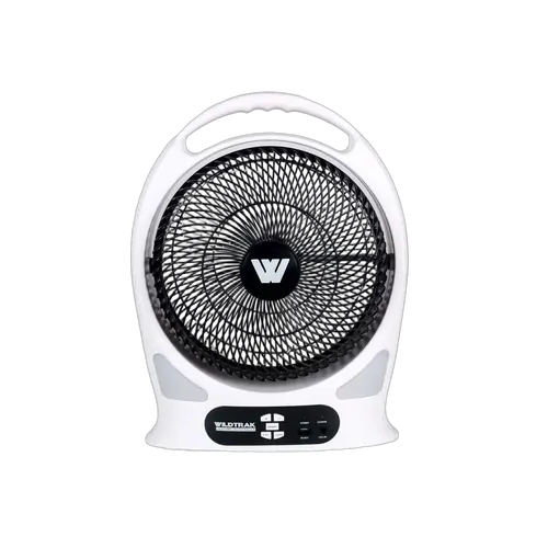 Wildtrak Fan 30Cm Lithium Rechargeable Battery Led Light