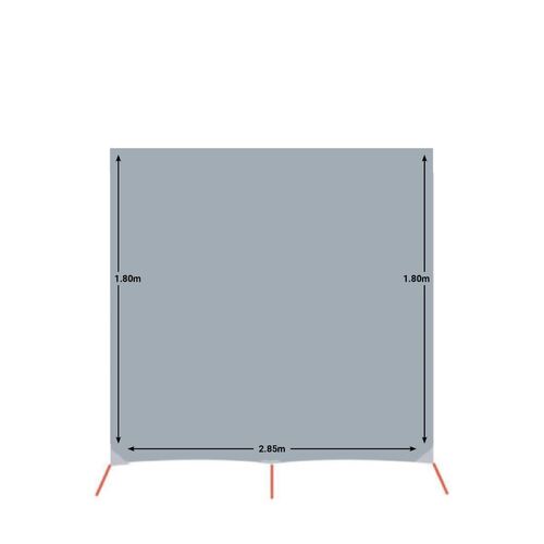 Supex Caravan End Wall Suits Fia mma F45 Awning