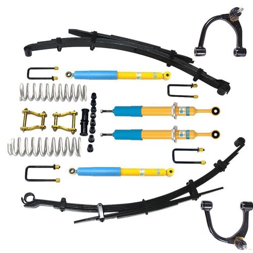 CalOffroad Platinum Series 4x4 Lift Kit Tour Pack, 3 INCH Lift, Coil Spring (Heavy Duty), Leaf Spring (Extra Heavy Duty) to suit Isuzu D-Max 11-20