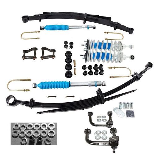 CalOffroad Platinum Series 4x4 Lift Kit Tour Pack, 3 INCH Lift, Coil Spring (Heavy Duty), Leaf Spring (Heavy Duty) to suit Mazda BT50 Gen 2 2011-2021