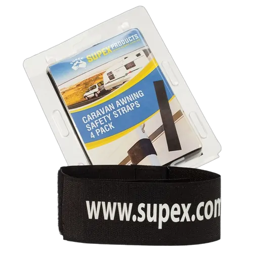 Supex Caravan Awning Safety Straps 2PK