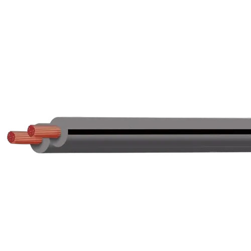 Grey 2mm Figure 8 Speaker 30M Twin Core (Spooled Length)