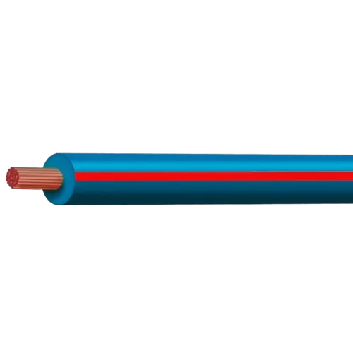 3mm Tracer Blue/Red Cable 30M (Spooled Length)