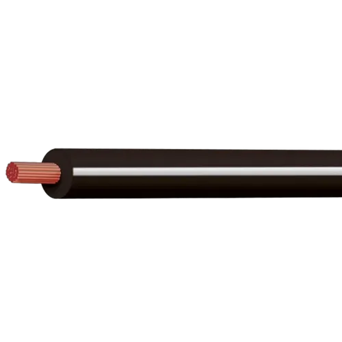 Black/White 3mm Trace Single Core 30M (Spooled Length)