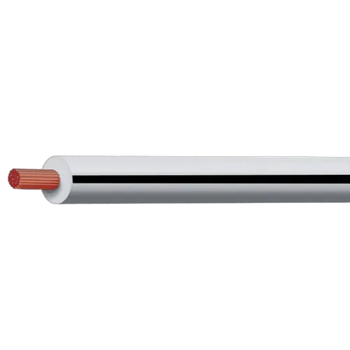 3mm White/Black Tracer Cable 30M (Spooled Length)