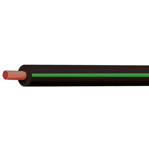 Black/Green 3mm Trace Single Core 100M (Spooled Length)