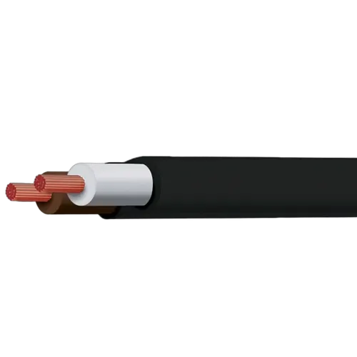 Brown/White 3mm Twin Core 100M Twin Sheath (Spooled Length)