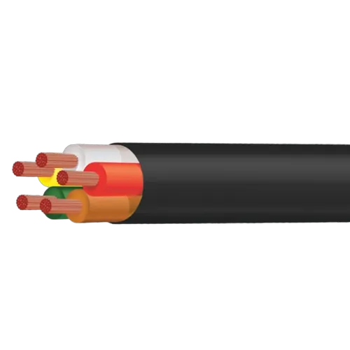 3mm 5 Core Trailer Cable 100M Black Sheath (Spooled Length)