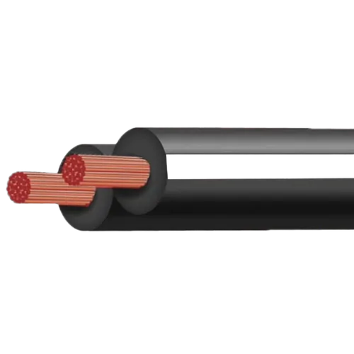 Black/White 3mm Figure 8 Twin Core 30M (Spooled Length)