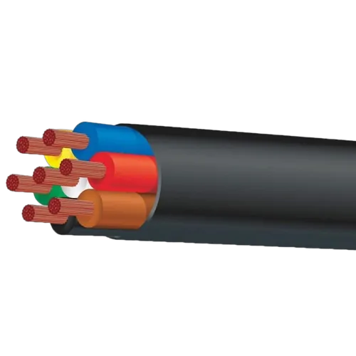 6mm 7 Core Trailer Cable 30M Black Sheath (Spooled Length)