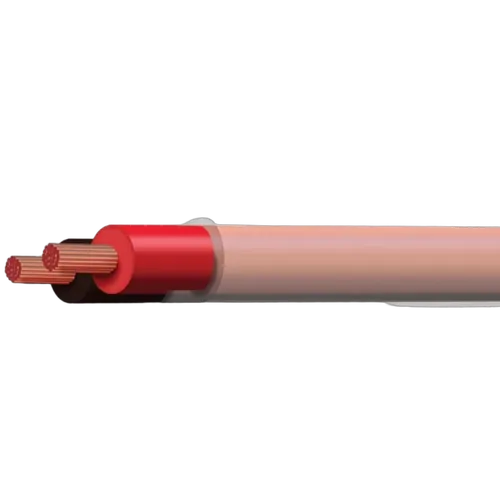 Black/Red 10mm2 Twin Core 50M Twin Sheath (Clear) (Spooled Length)