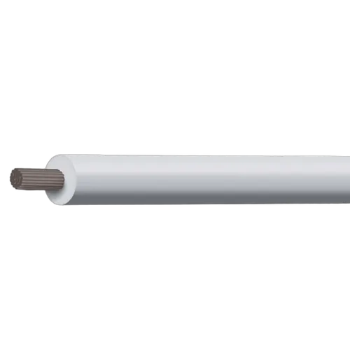 White Fvt Cable 2.5mm 100Mcable 30 (Spooled Length)