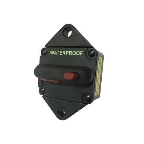 Manual reset C/breaker W/Proof Panel mount 42V Max (200A) ..