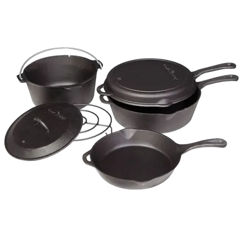 Camp Chef 6 Piece Cast Iron Set