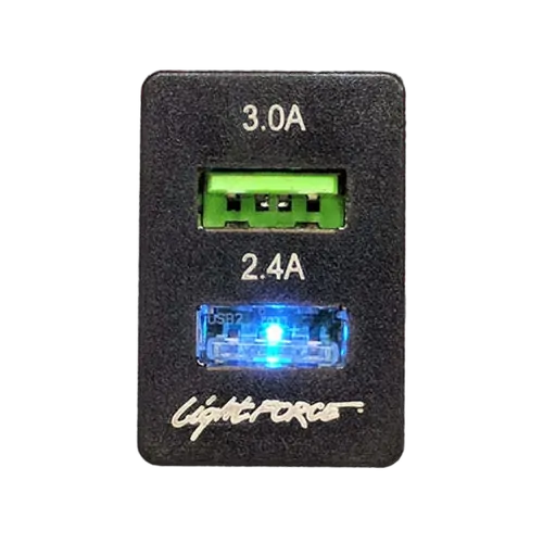 Lightforce Dual Usb To Suit Toyota/Holden