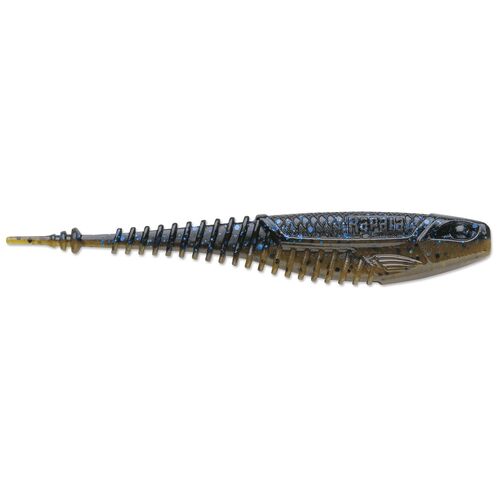Rapala Crush City Freeloader 4" Soft Plastic Black Blue Green Pumpkin